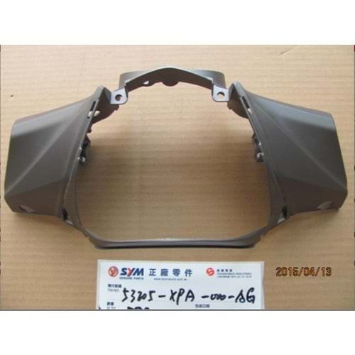 SYM SYMPHONY 125-200 GİDON DİREKSİYON ÖN PANEL MAT GRİ 53205-XPA-000-AG