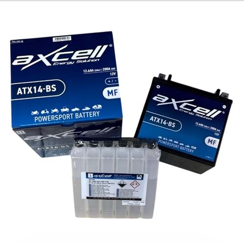 AXCELL ATX14-BS 12V 12.6Ah AKÜ