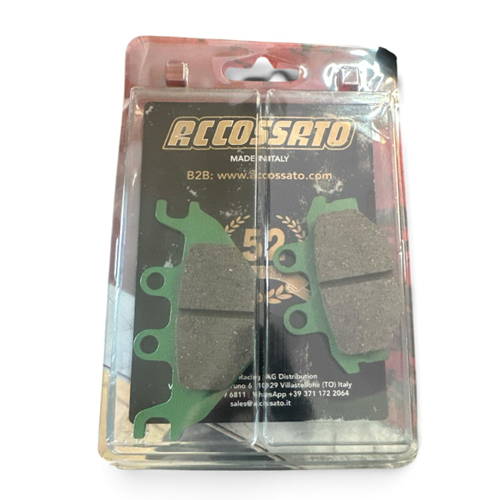 ACCOSSATO AGPA173OR SYM NHT 200 NHX 125 Yamaha MT-125 YZF-R125 Arka Fren Balatası