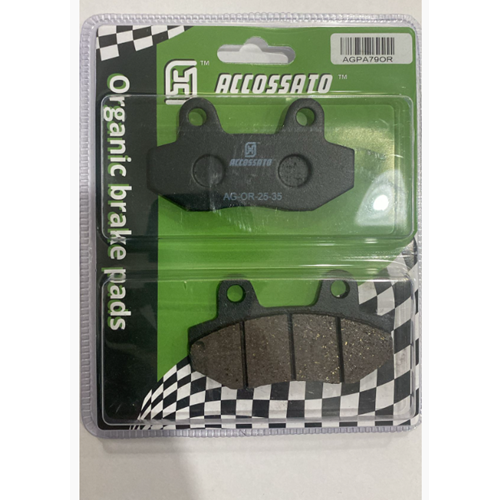 ACCOSSATO AGPA79OR HONDA CB 250 REBEL MBX 125 NSR 80 ORGANİK ÖN FREN BALATASI