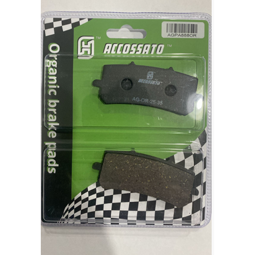ACCOSSATO AGPA888OR CF MOTO KL OHVALE RIEJU ORGANİK FREN BALATASI