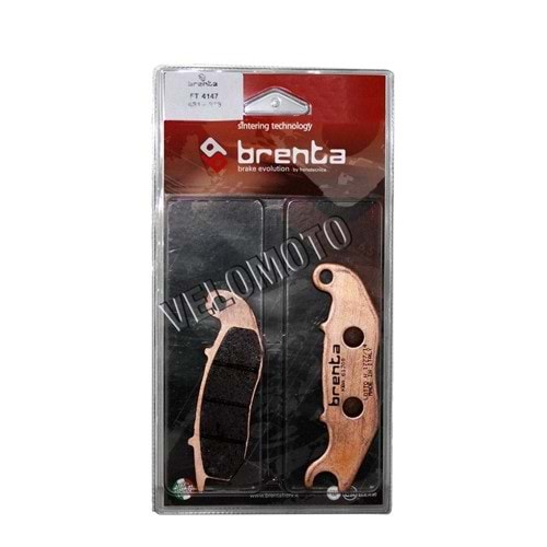 BRENTA SINTER FT4147 HONDA CBR125R CBF125 MSX125 GROM MONKEY 125 TRANSALP 750 ÖN FREN BALATASI