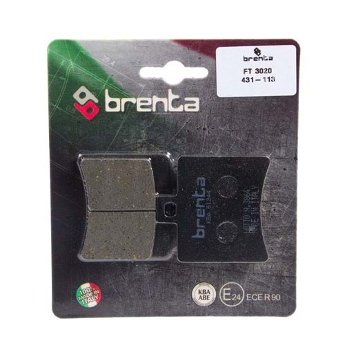 BRENTA ORGANİK FT3020 APRILIA SCARABEO 125 200 250 500 HYOSUNG GT250 GT650 ARKA FREN BALATASI