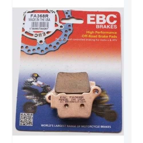 KTM EXC 250/350/450 ARKA FREN BALATASI EBC FA368R