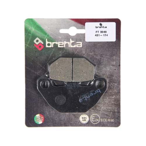 BRENTA FT 3049 Kymco Agility City 150 / People S 200i / Super 8 50 Organik Ön Fren Balatası