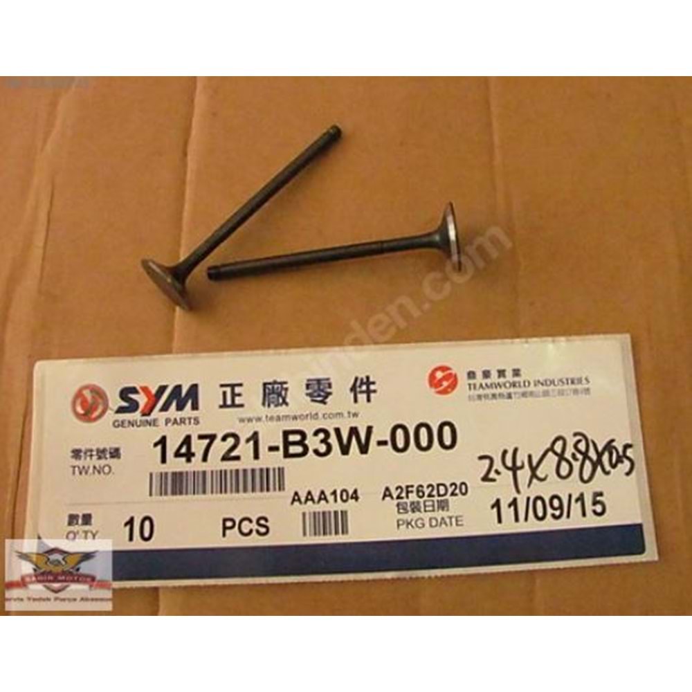 SYM XS 125 EGZOS SÜBABI 14721-B3W-000