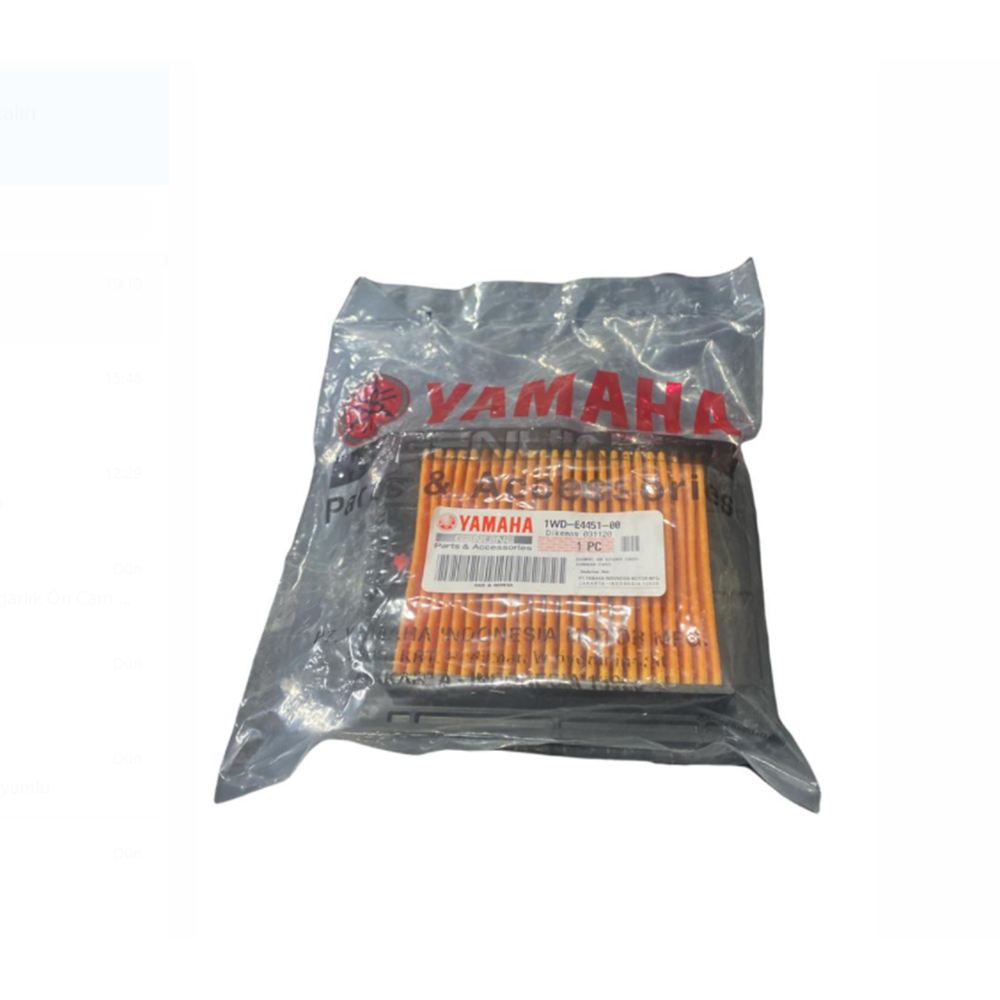YAMAHA R25 MT 25 HAVA FİLTRESİ ORJİNAL 1WD-E4451-00