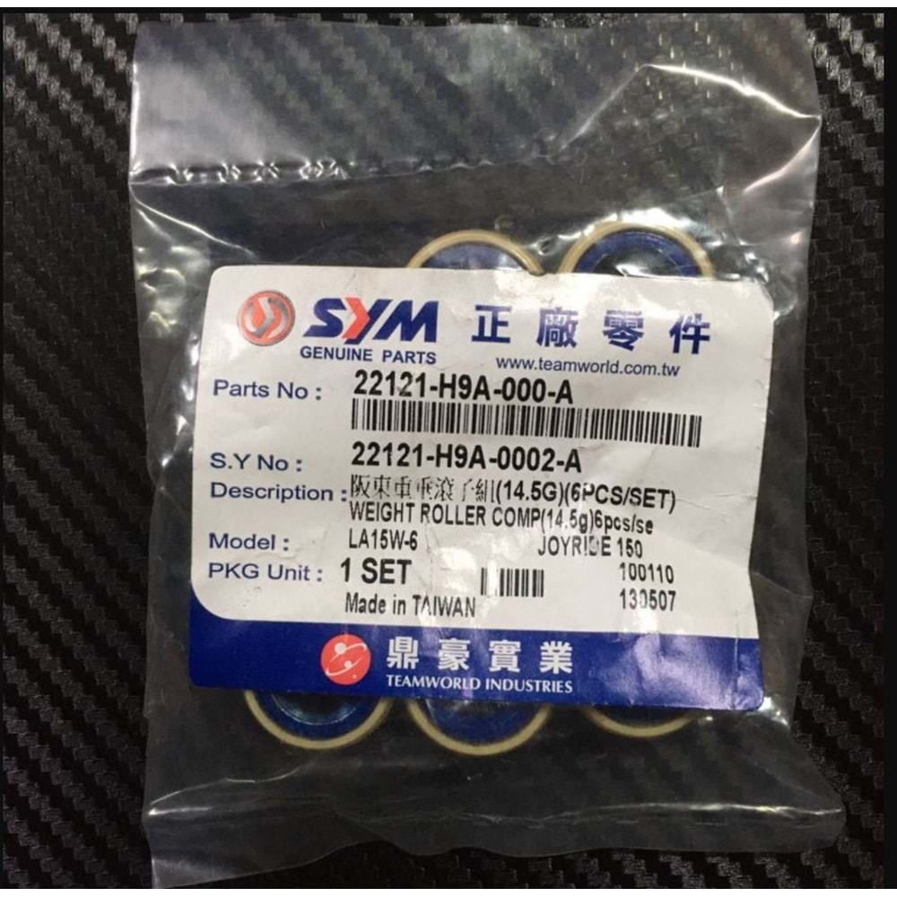 SYM JOYRİDE 200 S ABS EURO4 Varyatör Bagaları / Tahrik Seti 22121-H9A-000-A