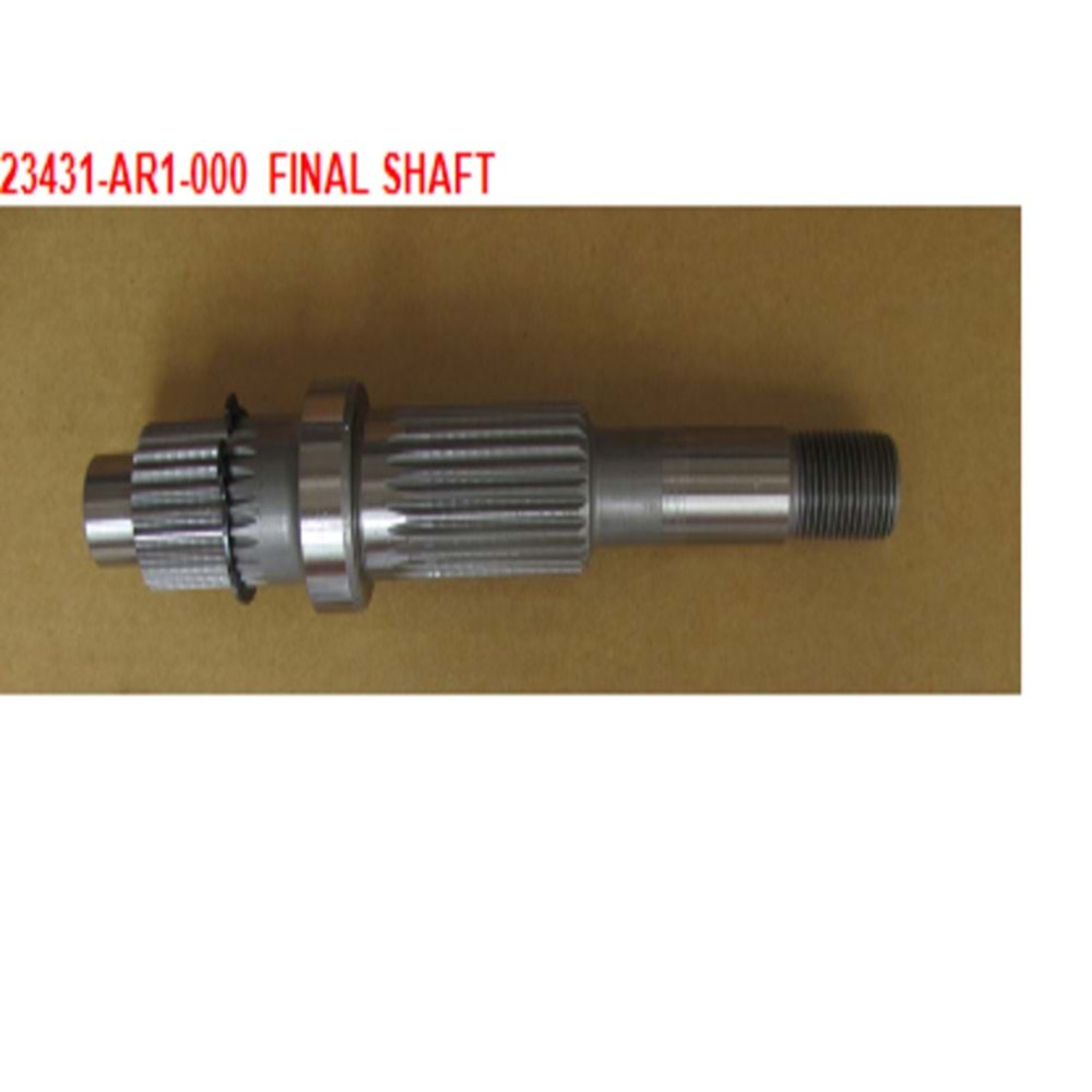 SYM SANZIMAN AKS MILI FINAL SHAFT 23431-AR1-000