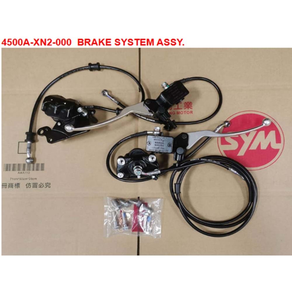 SYM FREN SISTEMI KOMPLE 4500A-XN2-000