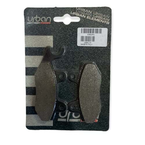 PEUGEOT SATELIS 400 ARKA FREN BALATASI YARI METALİK (08/16) BRAKING 696SM1