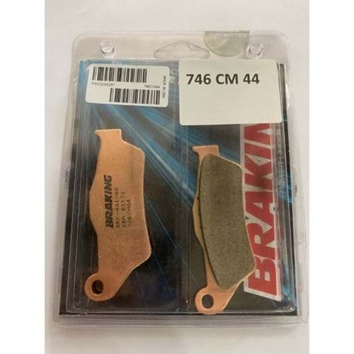 GAS GAS EC 250 ÖN FREN BALATASI SİNTERLİ (96/99) BRAKING 746CM44