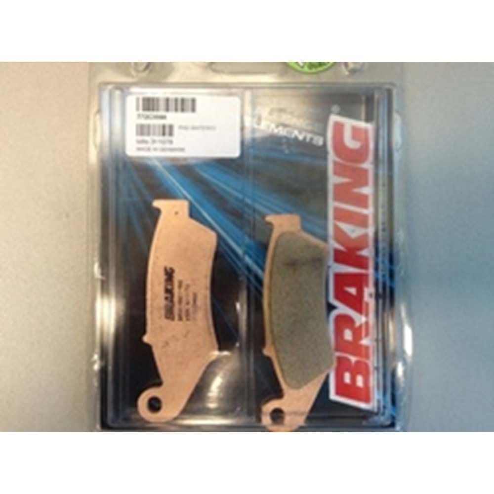 HONDA NX4 FALCON 400 ÖN FREN BALATASI SİNTERLİ (03/06) BRAKING 772CM44