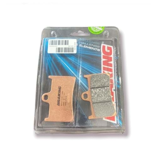 YAMAHA FZS / FAZER 1000 ÖN FREN BALATASI SİNTERLİ (01/05) BRAKING 786CM55