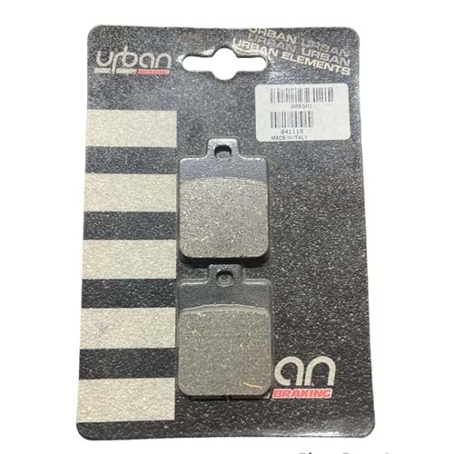 SYM HD2 İ 200 ARKA FREN BALATASI YARI METALİK (12/16) BRAKING 808SM1