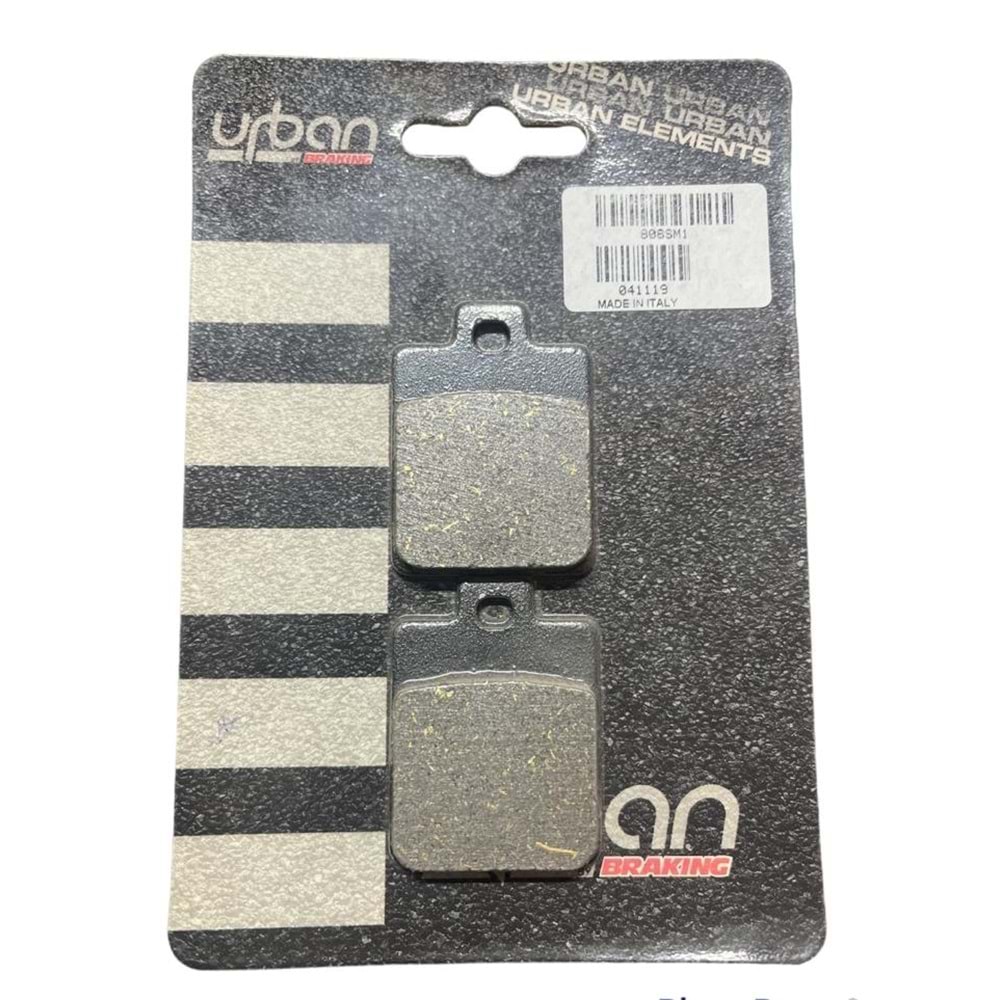 SYM SYMPHONY 200 ARKA FREN BALATASI YARI METALİK (16/21) BRAKING 808SM1