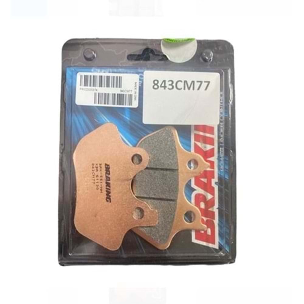 HARLEY D. ELECTRA GLIDE STANDARD (FLHT/I) 1584 ÖN & ARKA FREN BALATASI 2007 BRAKING 843CM77