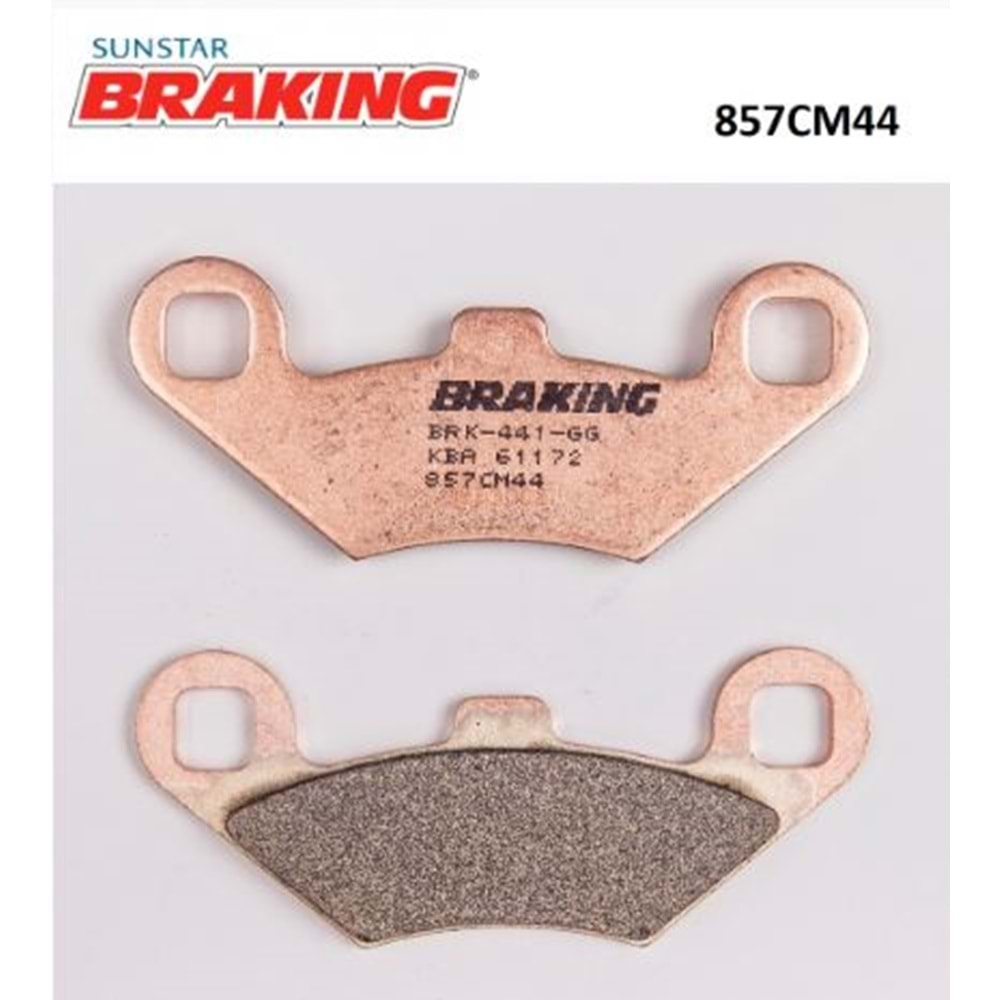 BRAKING 857CM44 SİNTERL FREN BALATASI