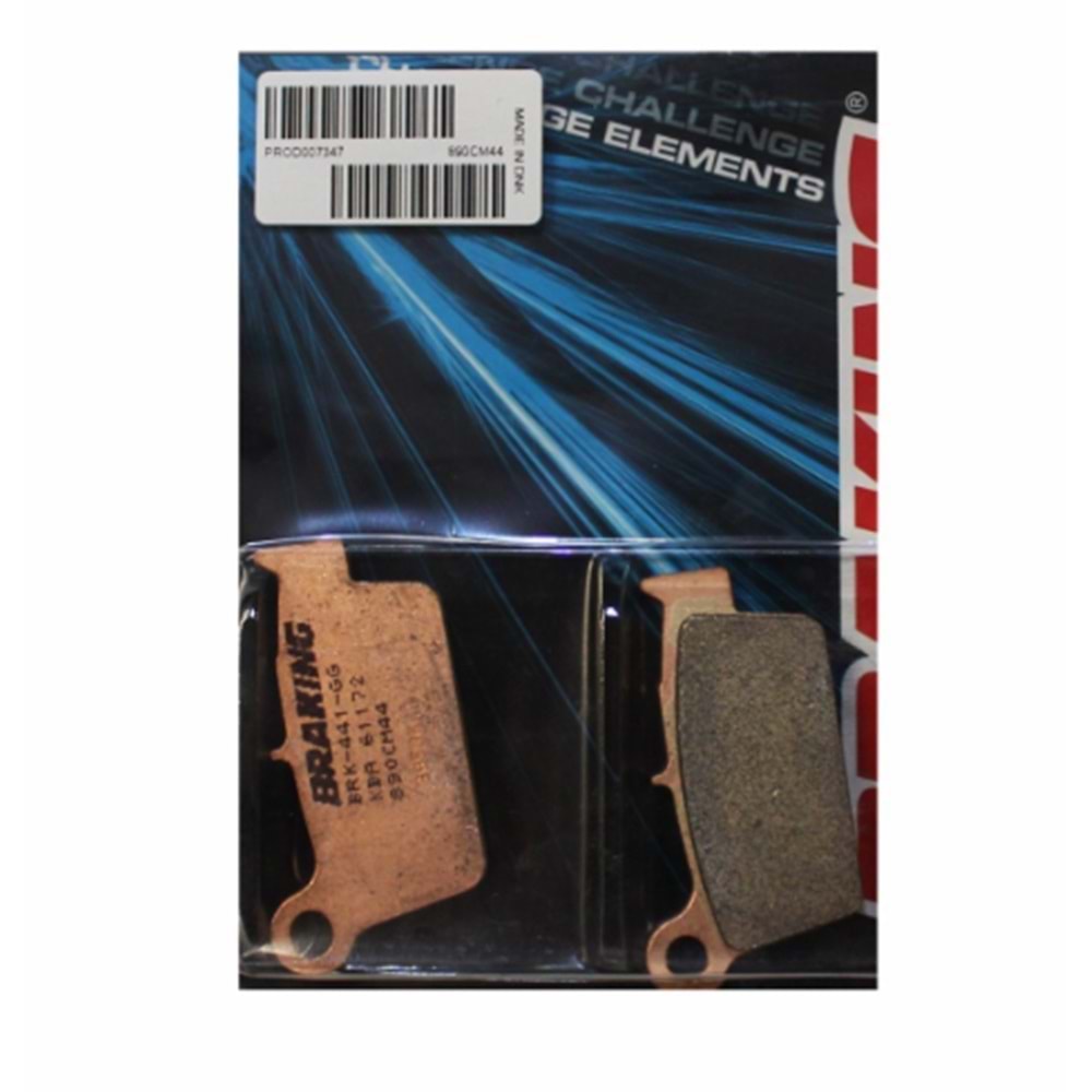 BETA XTRAINER 250 ARKA FREN BALATASI SİNTERLİ (19/21) BRAKING 890CM44