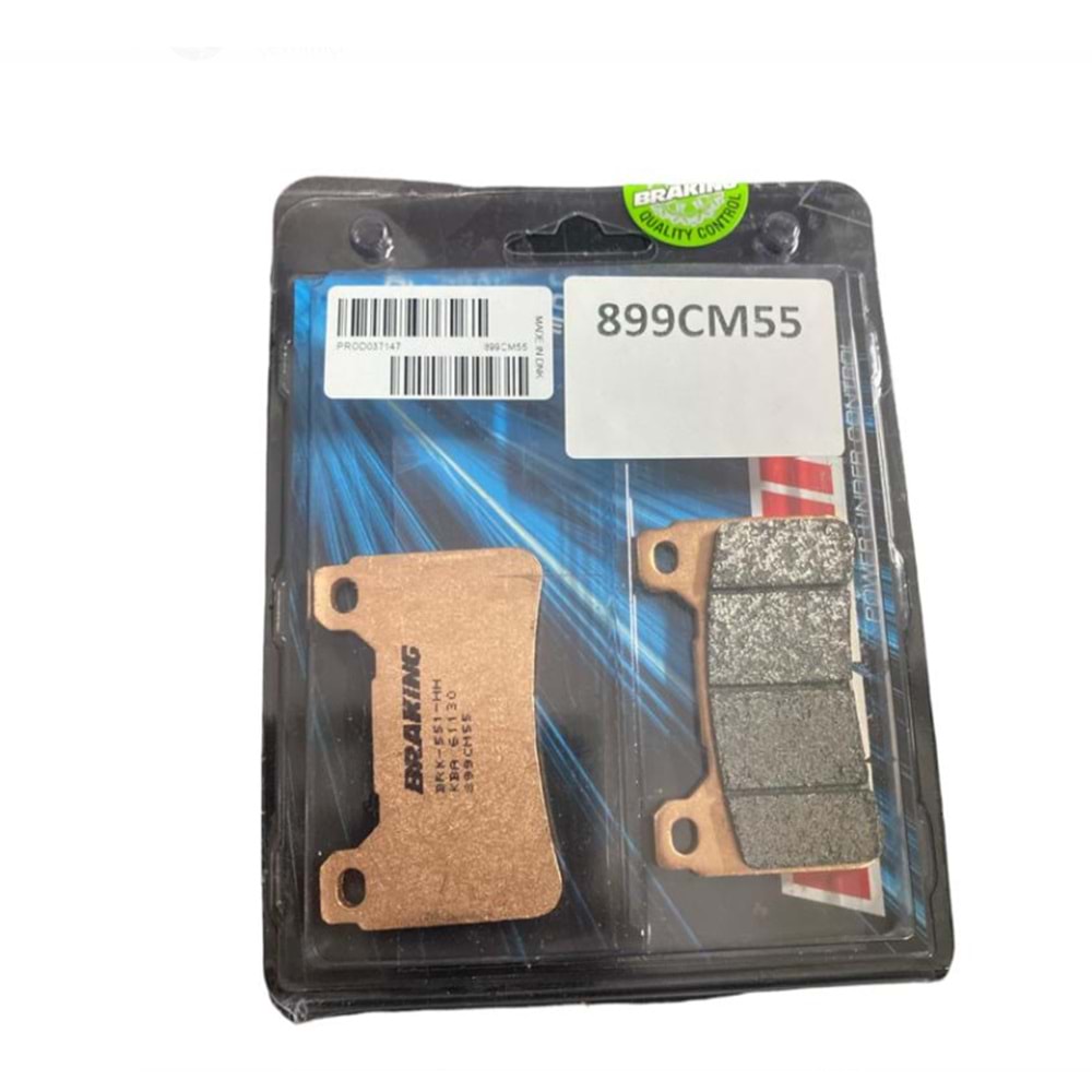 BRAKING 899CM55 SİNTERLİ ÖN FREN BALATASI