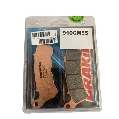 HONDA SW-T ABS 600 ÖN FREN BALATASI SİNTERLİ (11/13) BRAKING 910CM55