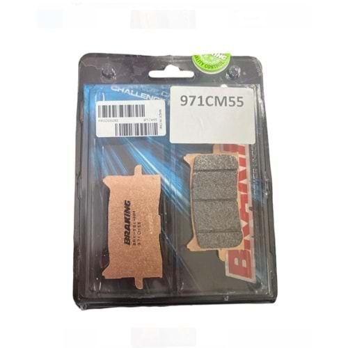 HONDA CRF L AFRICA TWIN / DCT L1 1100 ÖN FREN BALATASI SİNTERLİ (20/21) BRAKING 971CM55