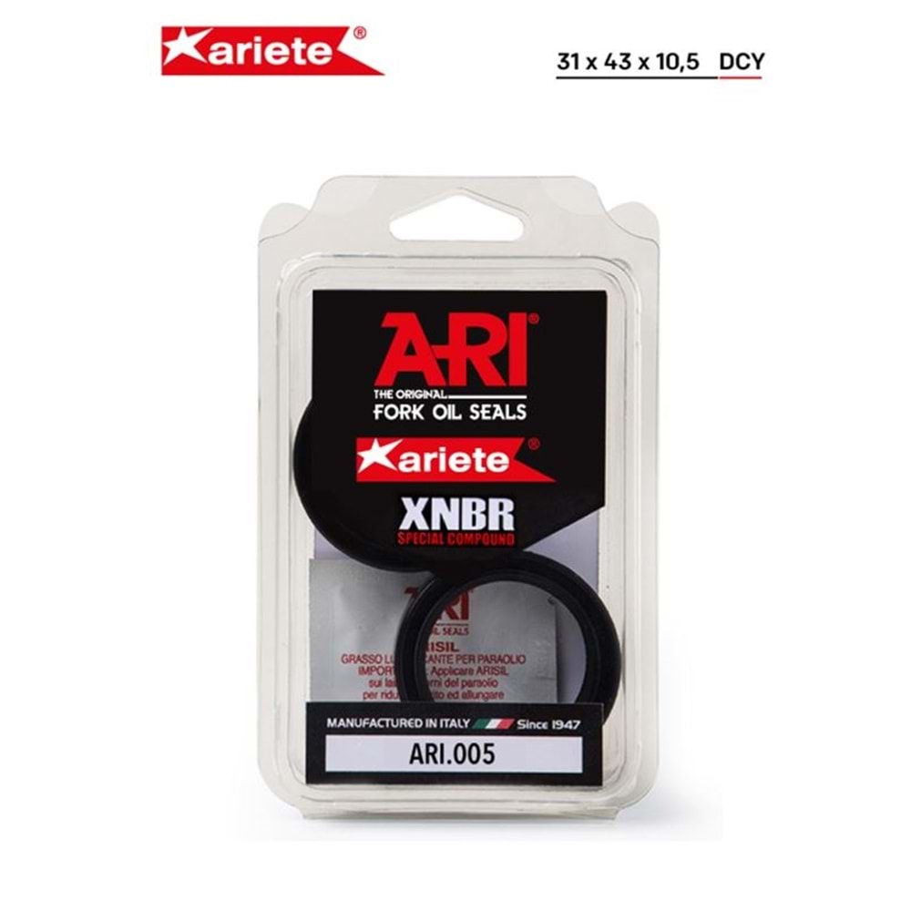 HONDA MSX 125 125 ÖN AMORTİSÖR YAĞ KEÇESİ (13/20) 31X43X10,5-DCY ARI.005