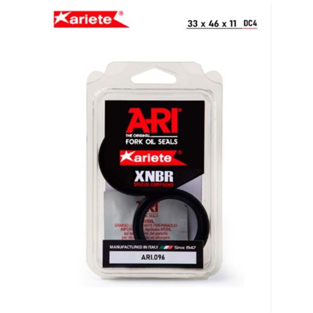 ARIETE KYMCO AGILIT MOVİE GRAND DİNK ÖN AMORTİSÖR YAĞ KEÇESİ ARI.096 33X46X11