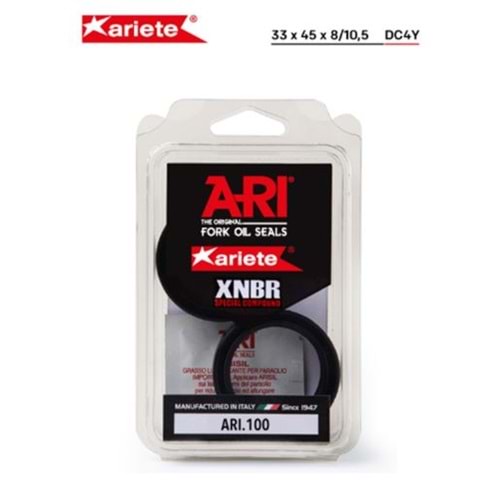 ARIETE SUZUKI BURGMAN 200 ÖN AMORTİSÖR YAĞ KEÇESİ (07/20) ARI.100 33X45X8/10,5 TEK YAYLI