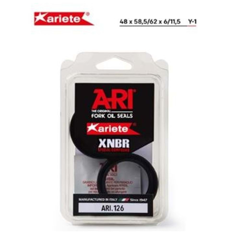 ARIETE KTM EXC 125 ÖN AMORTİSÖR TOZ KEÇESİ (03/16) ARI.126 48X58,5/62X6/11,5 TOZ KEÇESİ