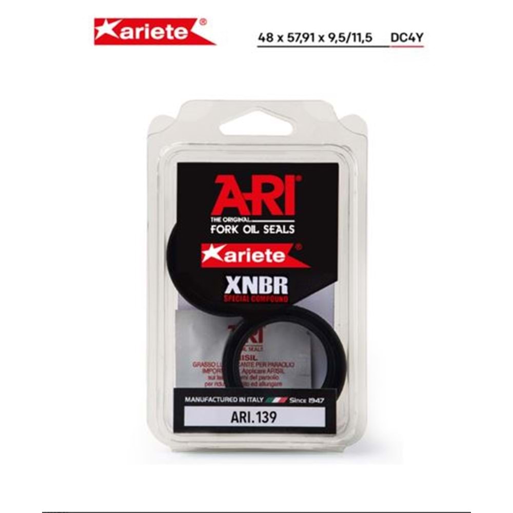 HUSQVARNA FE 250 ÖN AMORTİSÖR YAĞ KEÇESİ (14/16) ARIETE ARI.139 TEK YAYLI