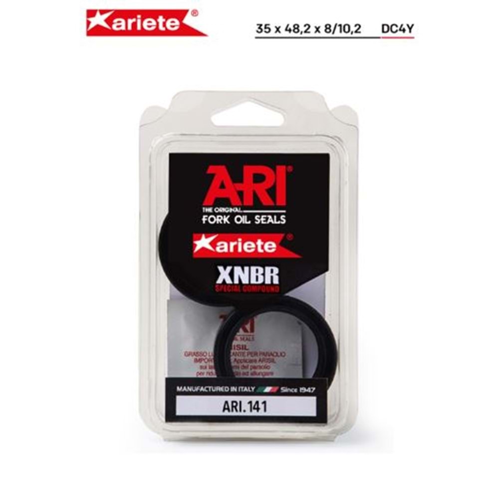 YAMAHA X-MAX 400 ÖN AMORTİSÖR YAĞ KEÇESİ (13/17) ARIETE ARI.141 TEK YAYLI