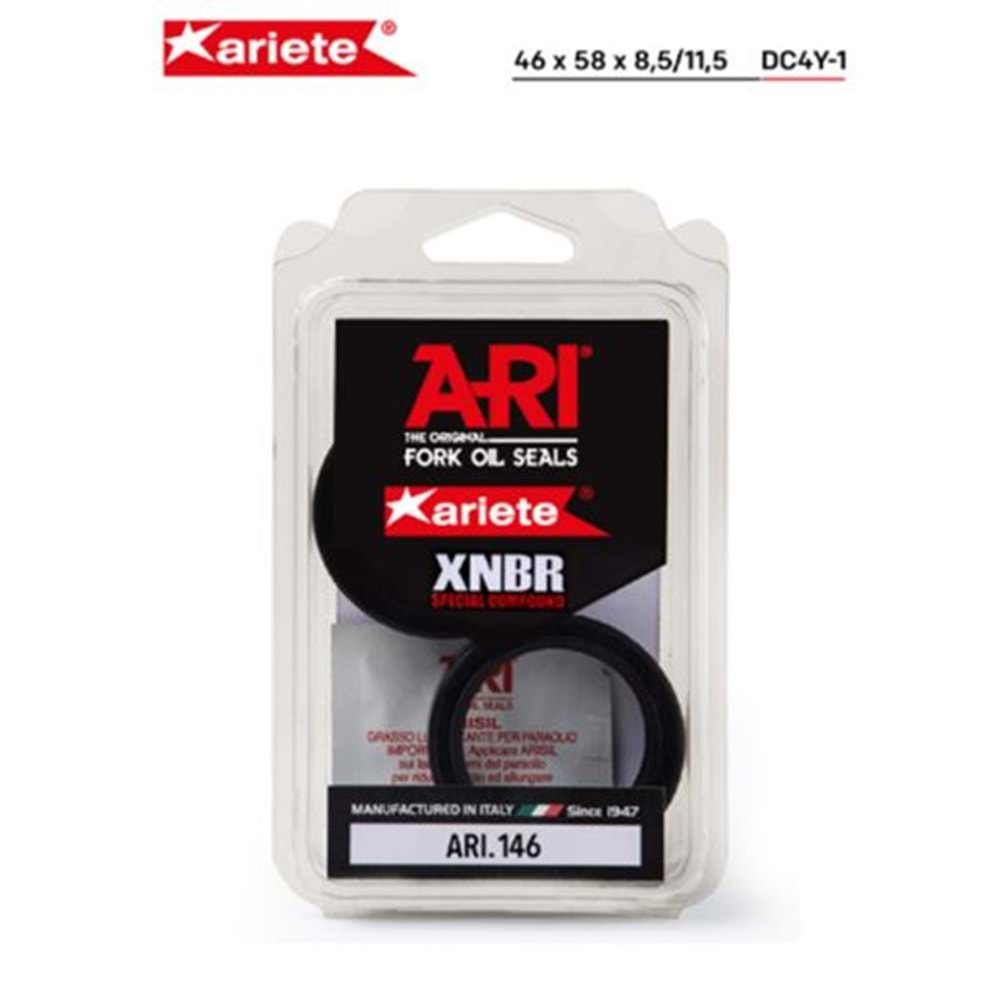 BMW R NINE T ÖN AMORTİSÖR YAĞ KEÇESİ (13/20) ARIETE ARI.146 46X58X8,5/11,5 TEK YAYLI