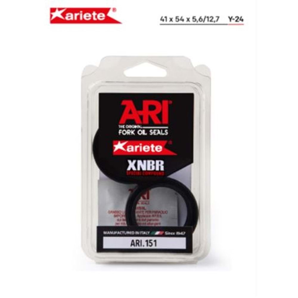 BMW G 310 GS ÖN AMORTİSÖR TOZ KEÇESİ (17/22) ARIETE ARI.151 41X54X5,6/12,7 TOZ KEÇESİ