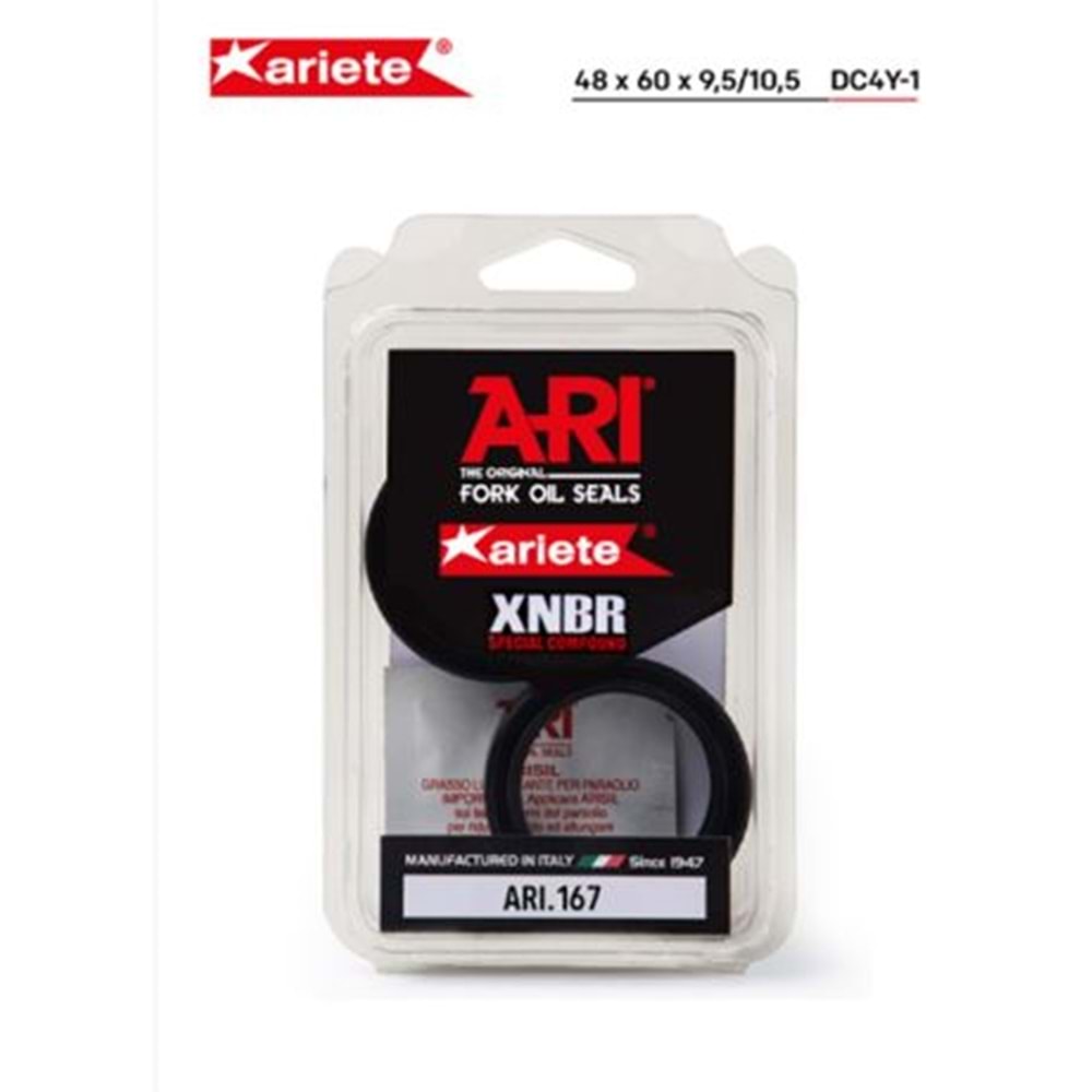 ARIETE DUCATI MULTISTRADA ÖN AMORTİSÖR YAĞ KEÇESİ (15/17) ARI.167 48X60X9,5/10,5 TEK YAYLI