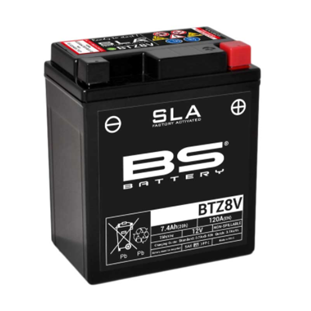 YAMAHA X-Max 125 ABS AKÜ BTZ8V (SLA) BS BATTERY