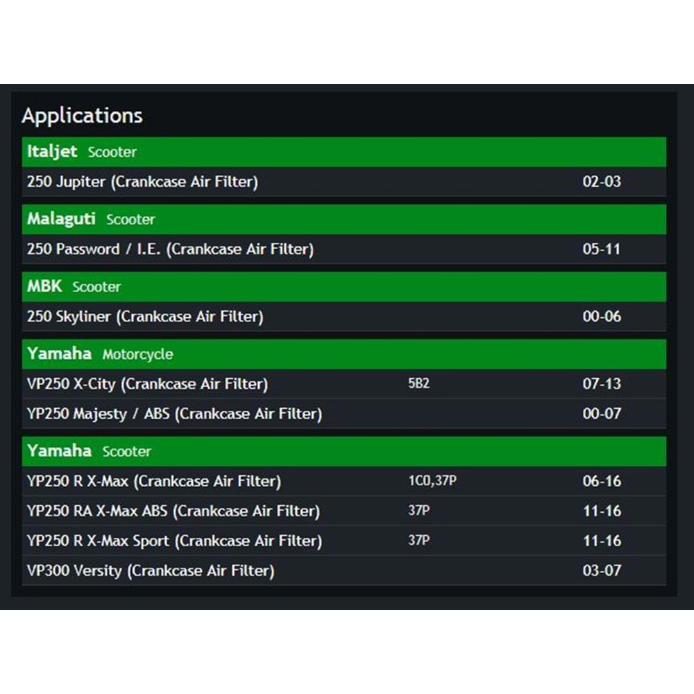 HİFLO HFA 4203 YAMAHA XMAX 250 DEBRİAJ FİLİTRESİ
