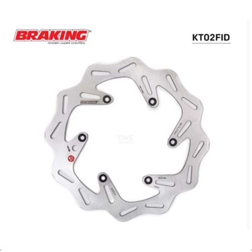 KTM 450 EXC F ÖN FREN DİSKİ DALGALI (03/16) BRAKING KT02FID