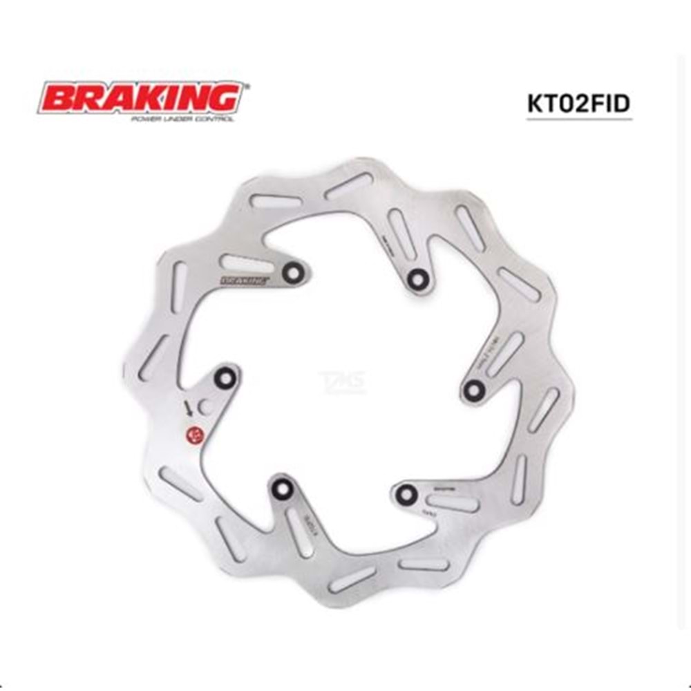 KTM SX-F 450 ÖN FREN DİSKİ DALGALI (03/16) BRAKING KT02FID