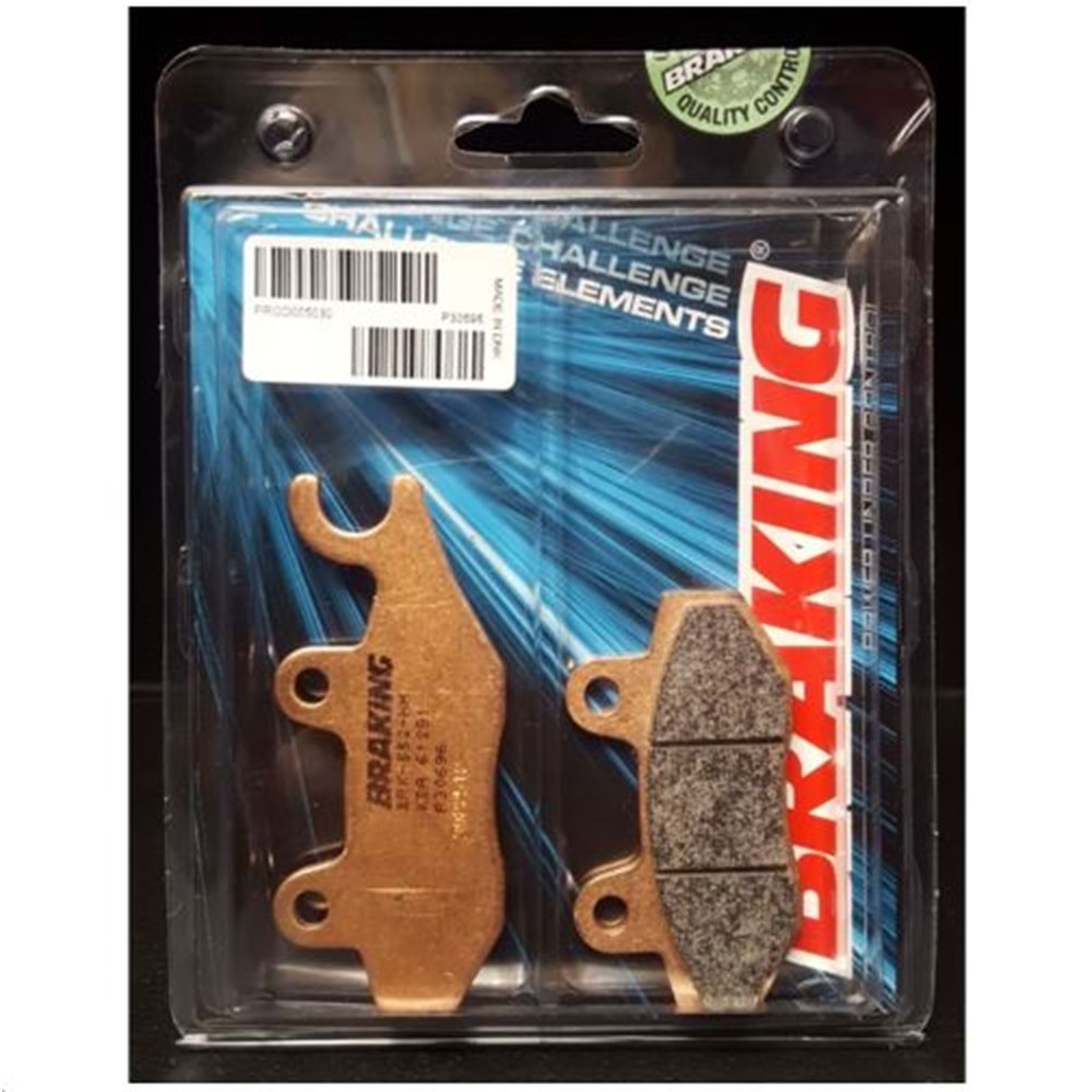 TRIUMPH TIGER SPORT 1050 ARKA FREN BALATASI SİNTERLİ (14/21) BRAKING P30696