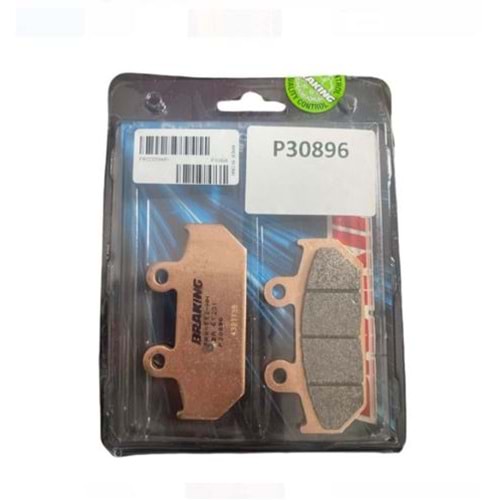 SUZUKI AN 400 BURGMAN ARKA FREN BALATASI SİNTERLİ (07/20) BRAKING P30896