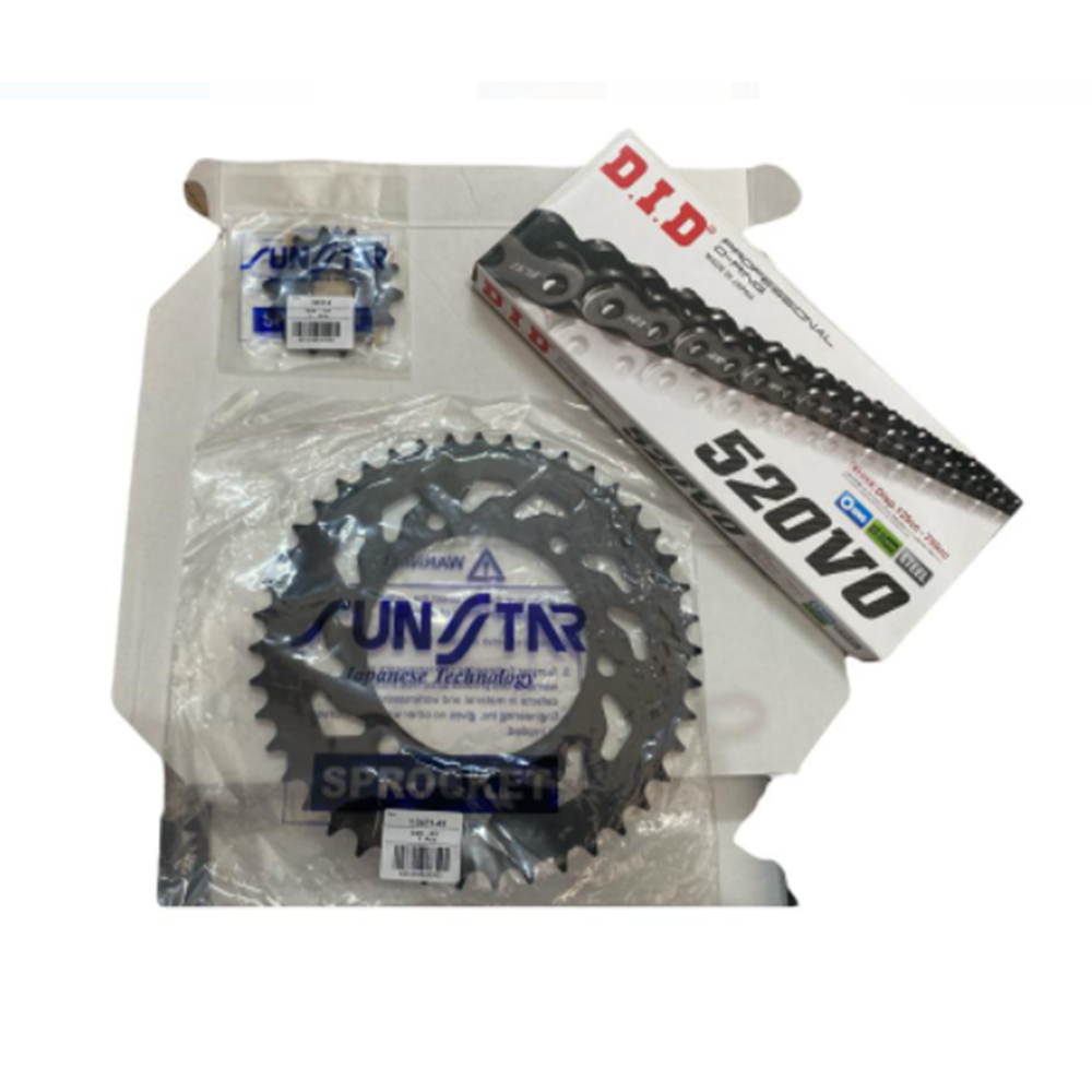 ZİNCİR DİŞLİ SETİ YAMAHA YZF R25 250 (2015-2020) ORING (ÇELİK) SS520ORING778