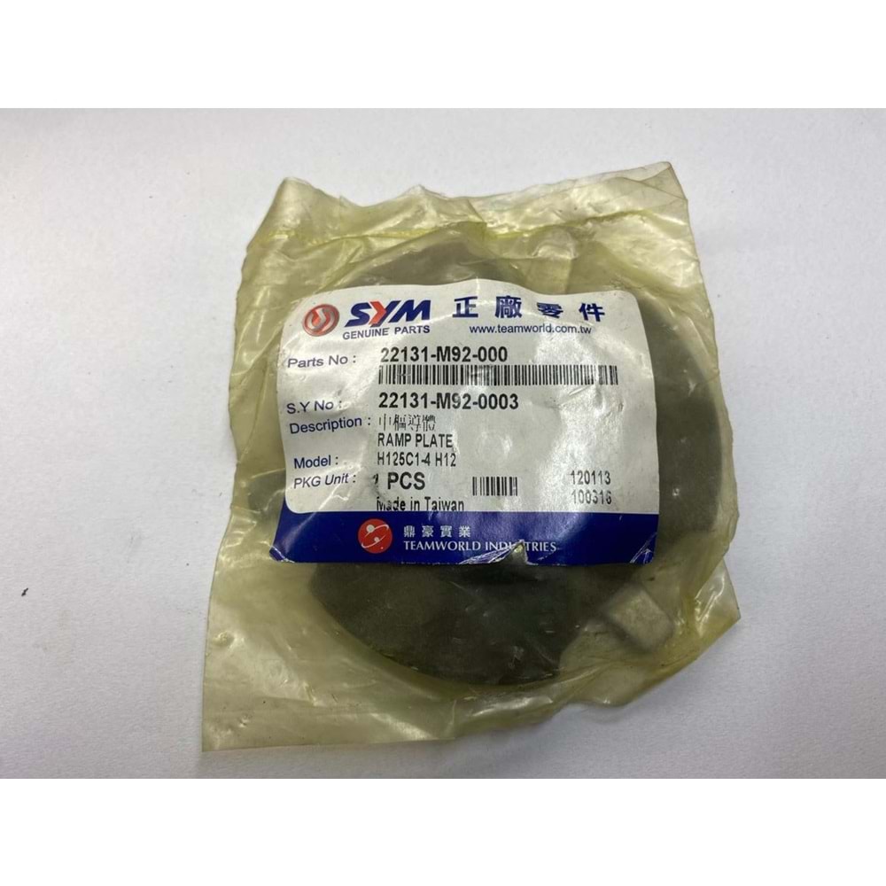 SYM VS 150 Varyatör Bilya Tutucusu 22131-M92-000