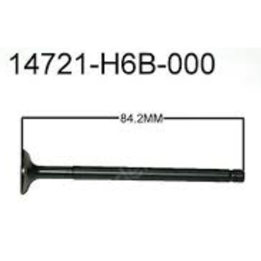 SYM VS 150 Egzost Sübapı / ADET FİYATIDIR. 14721-H6B-000