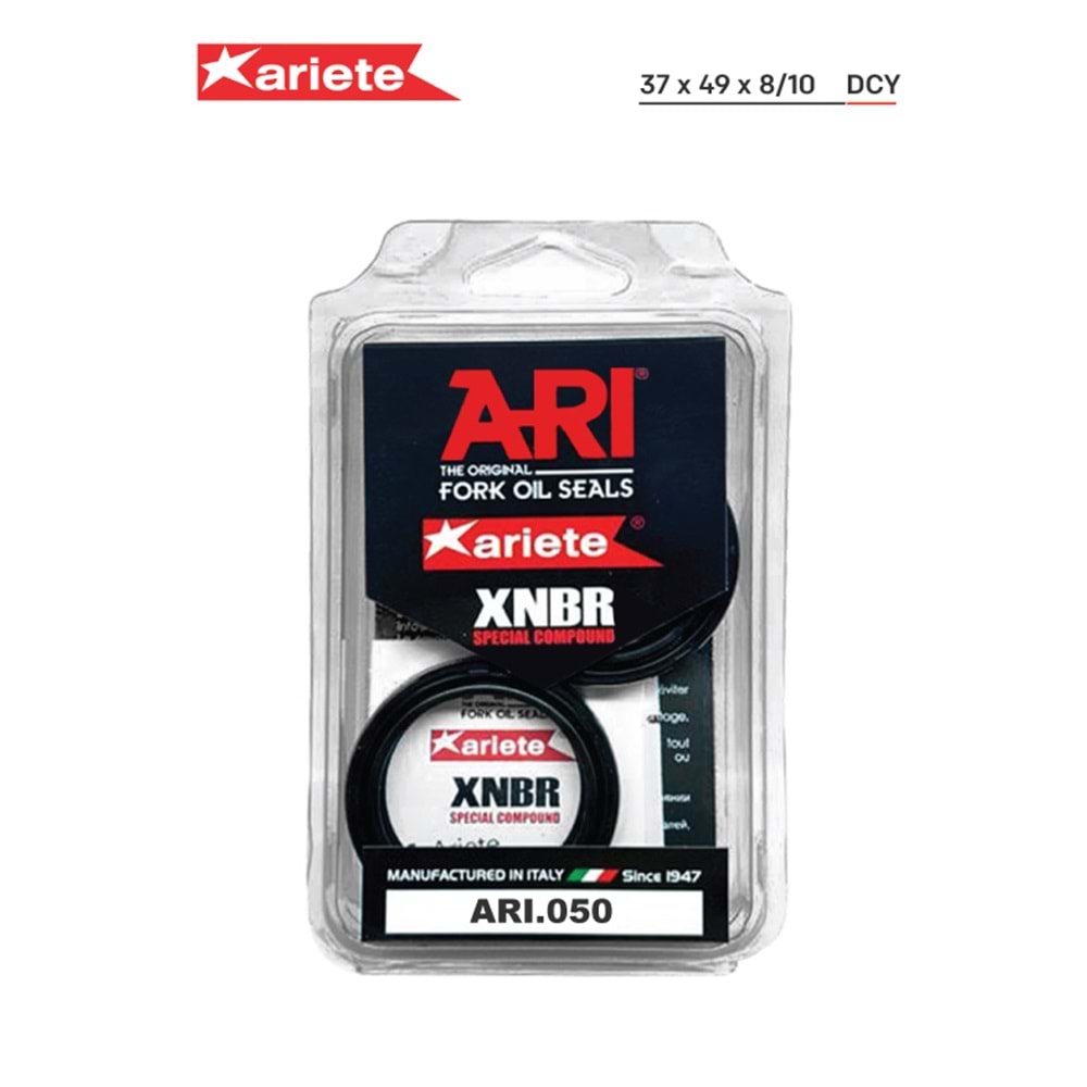 ARIETE ARI.050 ÖN AMORTİSÖR YAĞ KEÇESİ 37 X 49 X 8/10 DCY