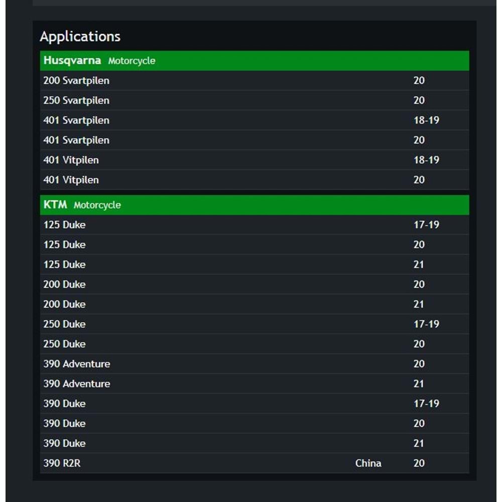 HİFLO HFA 6303 KTM 17 -19 DUKE HAVA FİLTRESİ