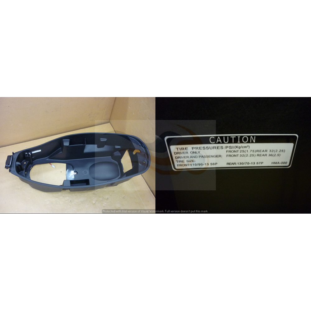 SYM GTS 250 İE EVO Kask Bölmesi / Sele Altı Havuzu 8125A-HMA-008