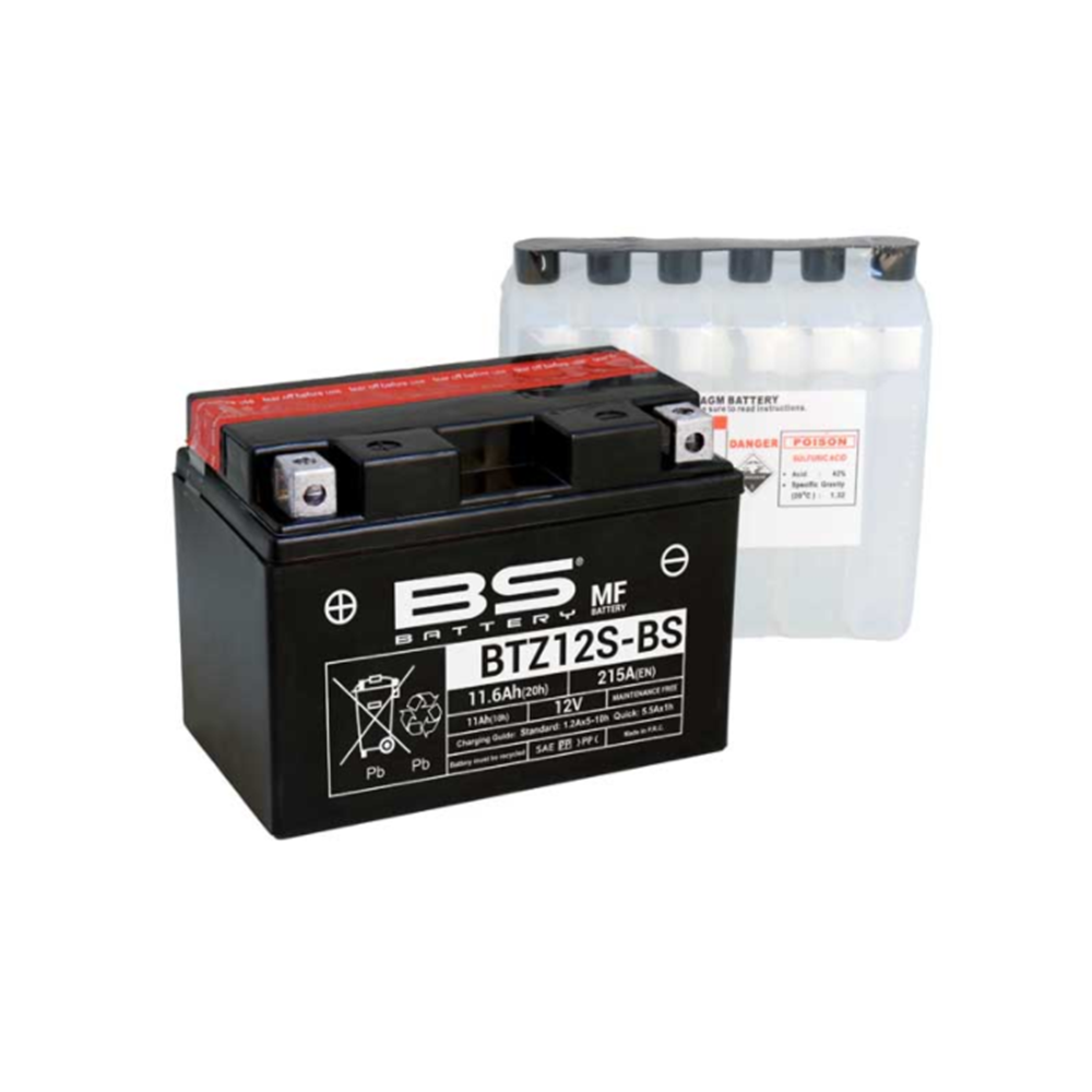 BS BATTERY BTZ12S-BS Motosiklet Aküsü