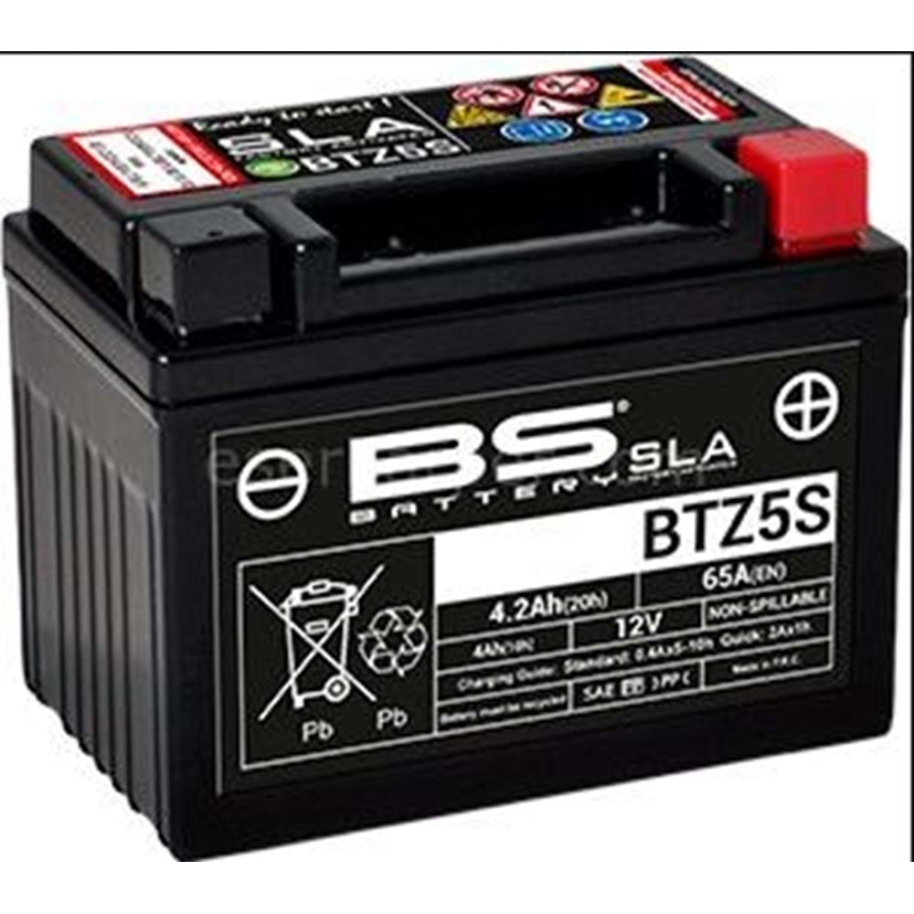 BS BATTERY BTZ5S-BS Motosiklet Aküsü