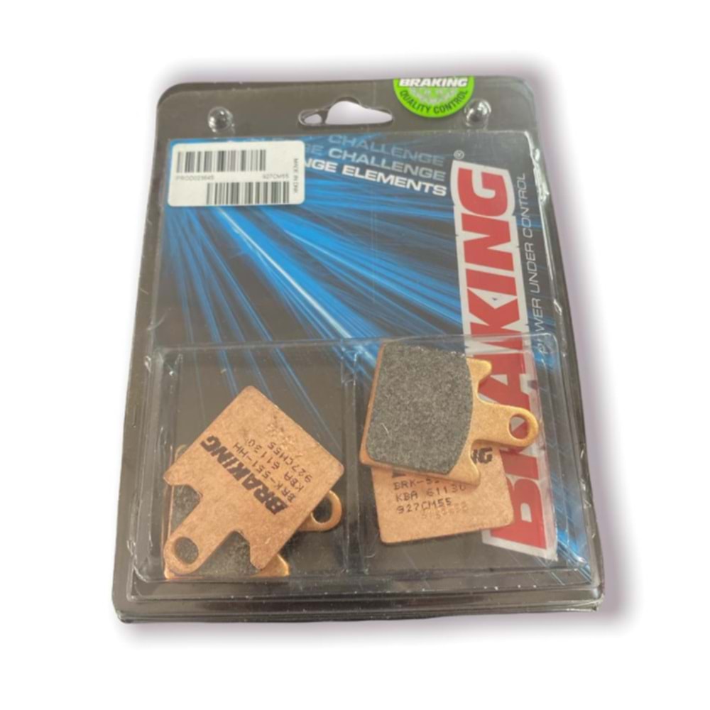 BRAKING 927CM55 SINTER ÖN FREN BALATASI 927 CM 55 FA 417